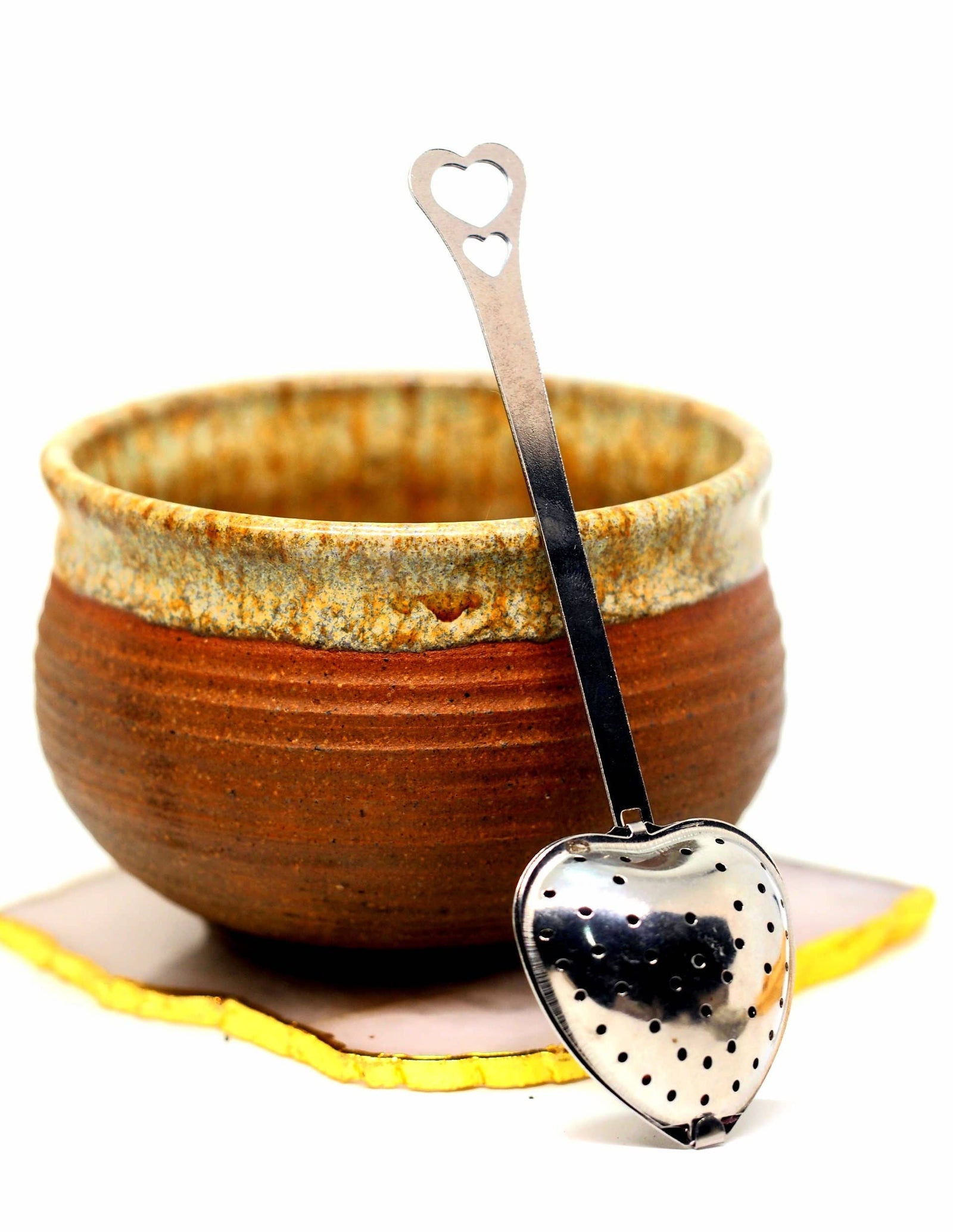 Heart Shape Tea Strainer Spoon Ready To Ship Loose Herb