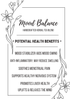 Mood Balance Handcrafted Herbal Tea Blend 13 Servings