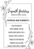 EMPATH GODDESS Handcrafted Herbal Tea Blend 13 Servings